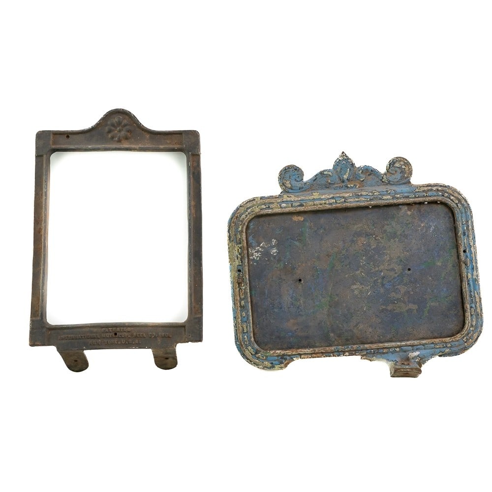 2 Mutoscope Cast Iron Marquees (1 of 10)