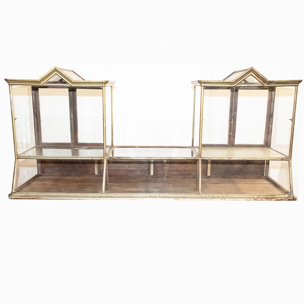 Double Tower Nickel Clad Glass Showcase (1 of 10)