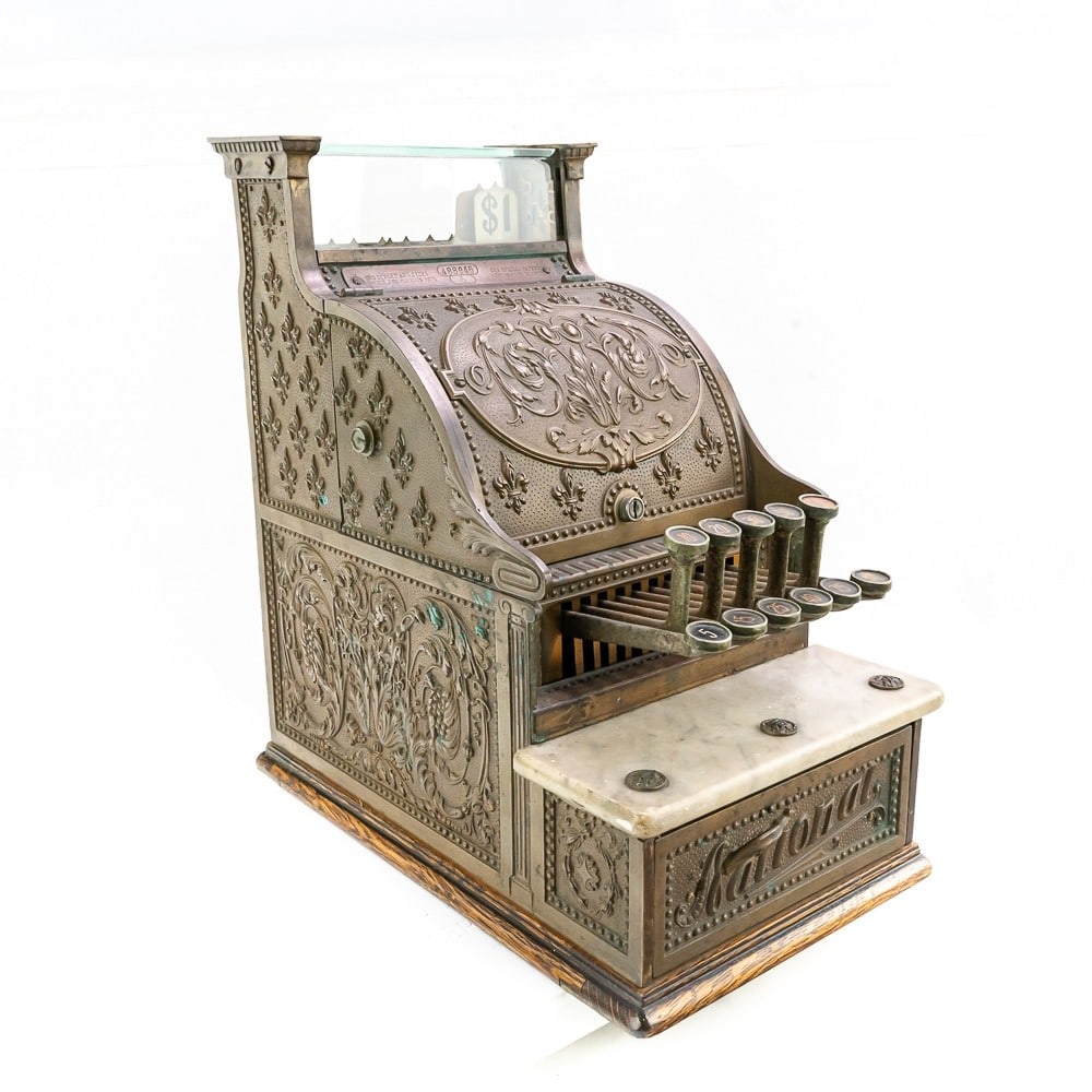National Country Store Brass Cash Register #5 (1 of 14)
