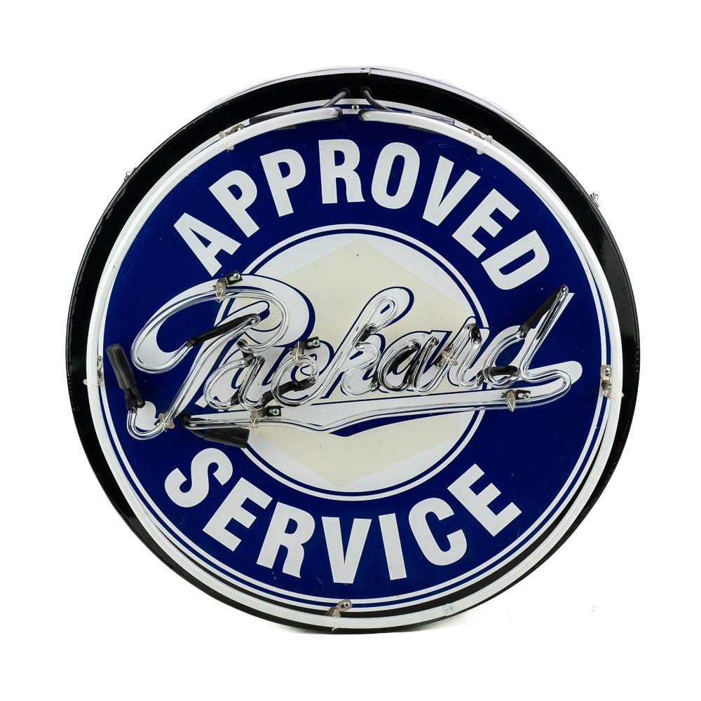 Vintage Packard Approved Service Neon Light (1 of 9)