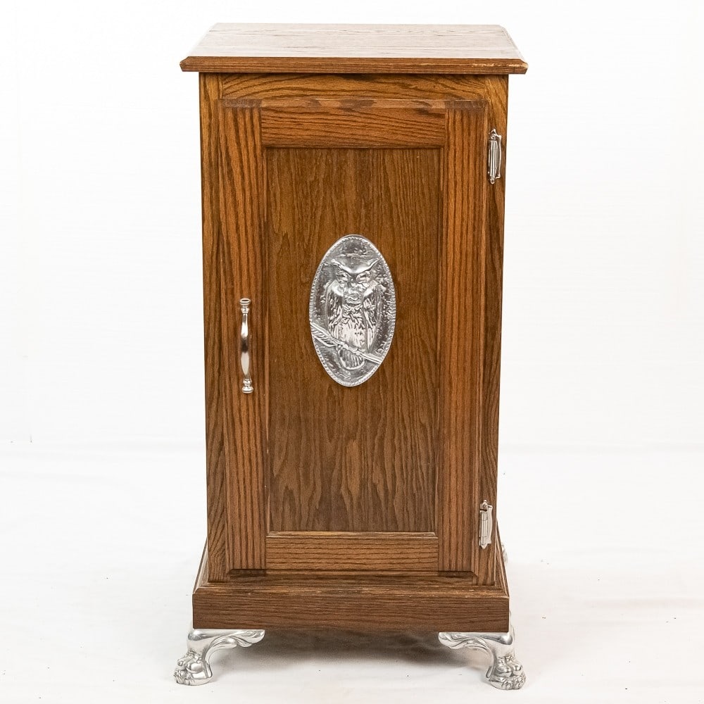 Oak Wood Slot Machine Stand (1 of 7)