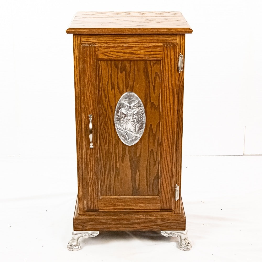 Oak Wood Slot Machine Stand (1 of 7)