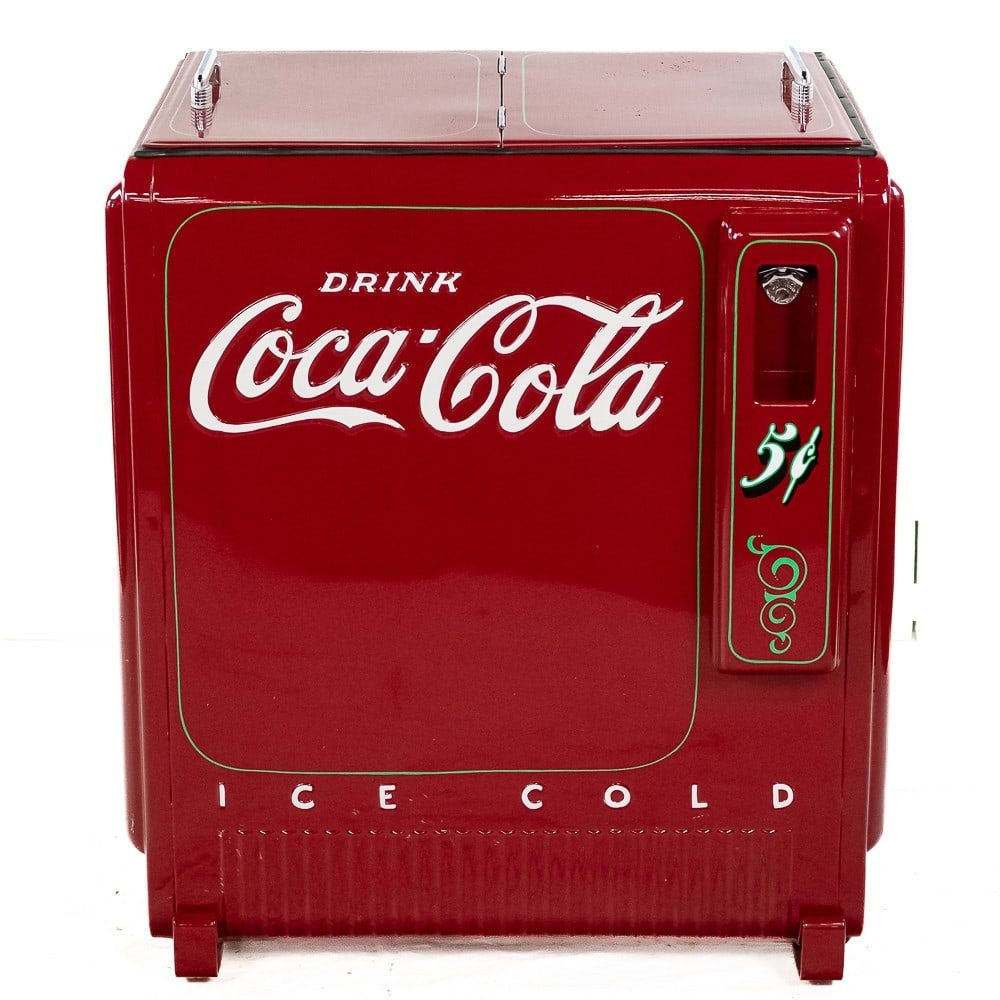 Restored Double Door "Coca Cola" Electrical Cooler (1 of 10)