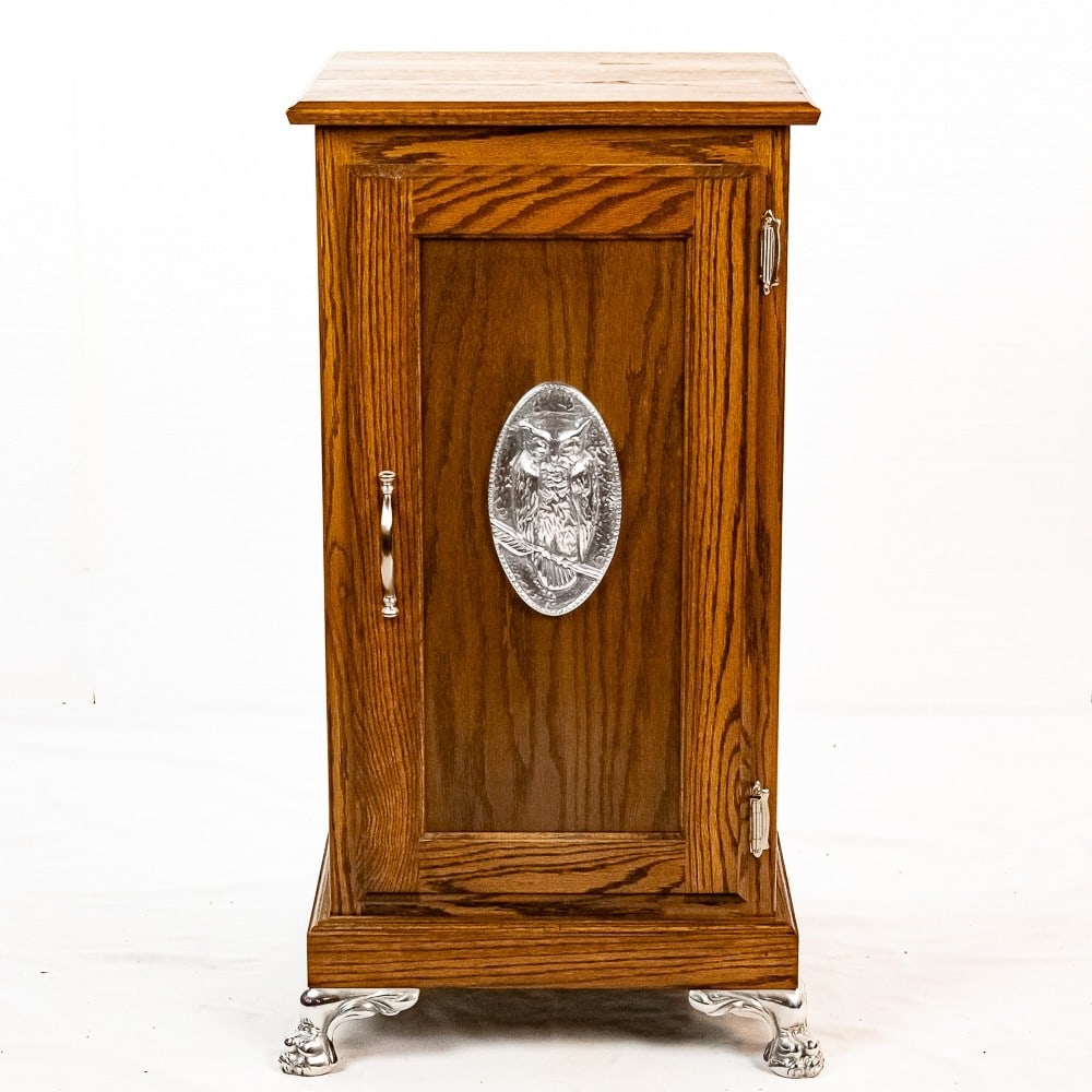 Oak Wood Slot Machine Stand (1 of 7)