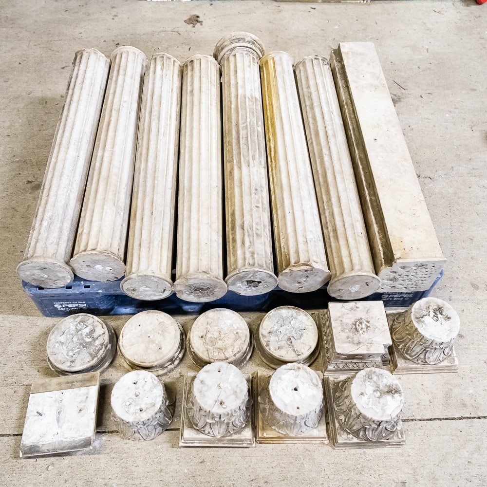Collection of (8) Decorative Marble Columns (1 of 9)