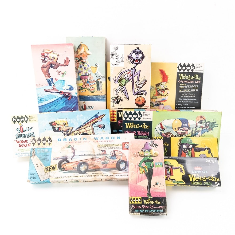 (10) Assorted Weird-ohs & Weirdsville Hawk Models (1 of 11)