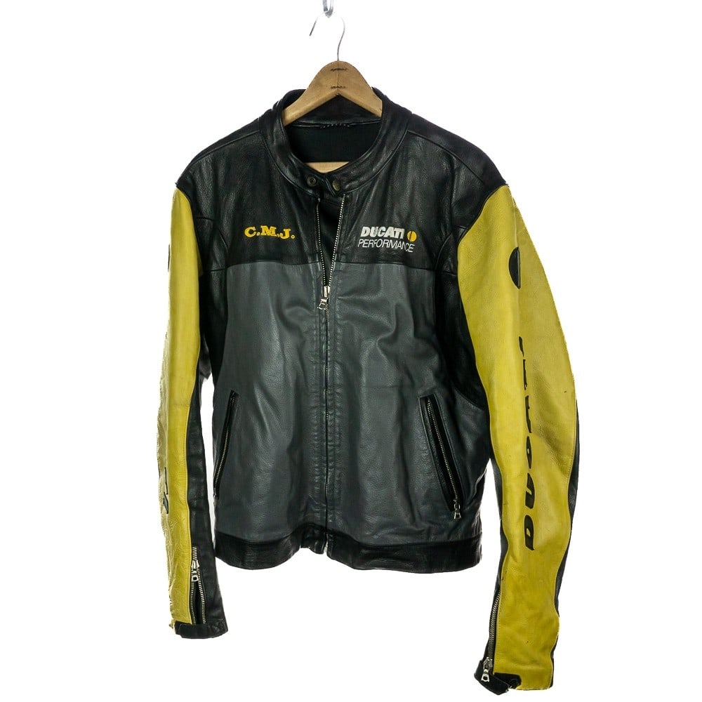 C.M.J Ducati Performance XL Leather Racing Jacket (1 of 12)