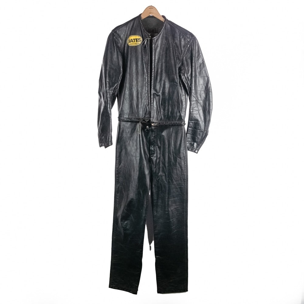 Bates Leather Full Size Motorcycle Racer Jacket (1 of 13)