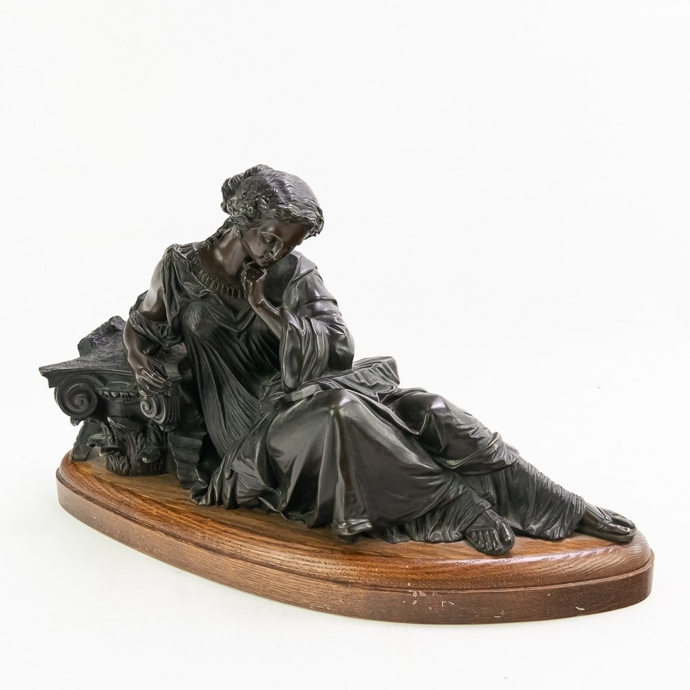 Reclining Greek Goddess Bronze (1 of 15)