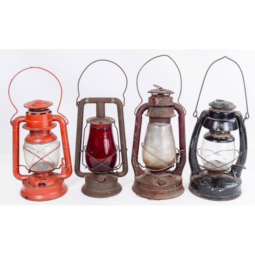 Collection of Four Vintage Lanterns (1 of 18)