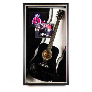 Meat Loaf - Michael Lee Aday - Grammy Winner: Signature of Meat Loaf with photographs and COA issued by Authentic Autographs Unlimited. Condition: very good. Dimensions: 43 3/8"h X 24 3/8"w X 7 3/8"d. Please review all photos as they are a part o