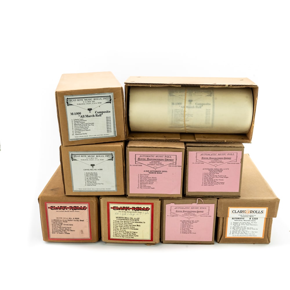 8 Style A Nickelodeon Music Rolls (1 of 10)