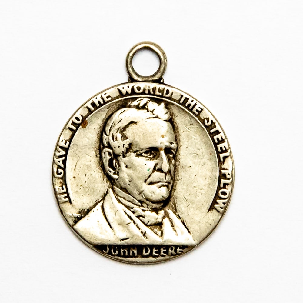 Vintage Key Chain John Deere Centennial 1837-1937 (1 of 2)