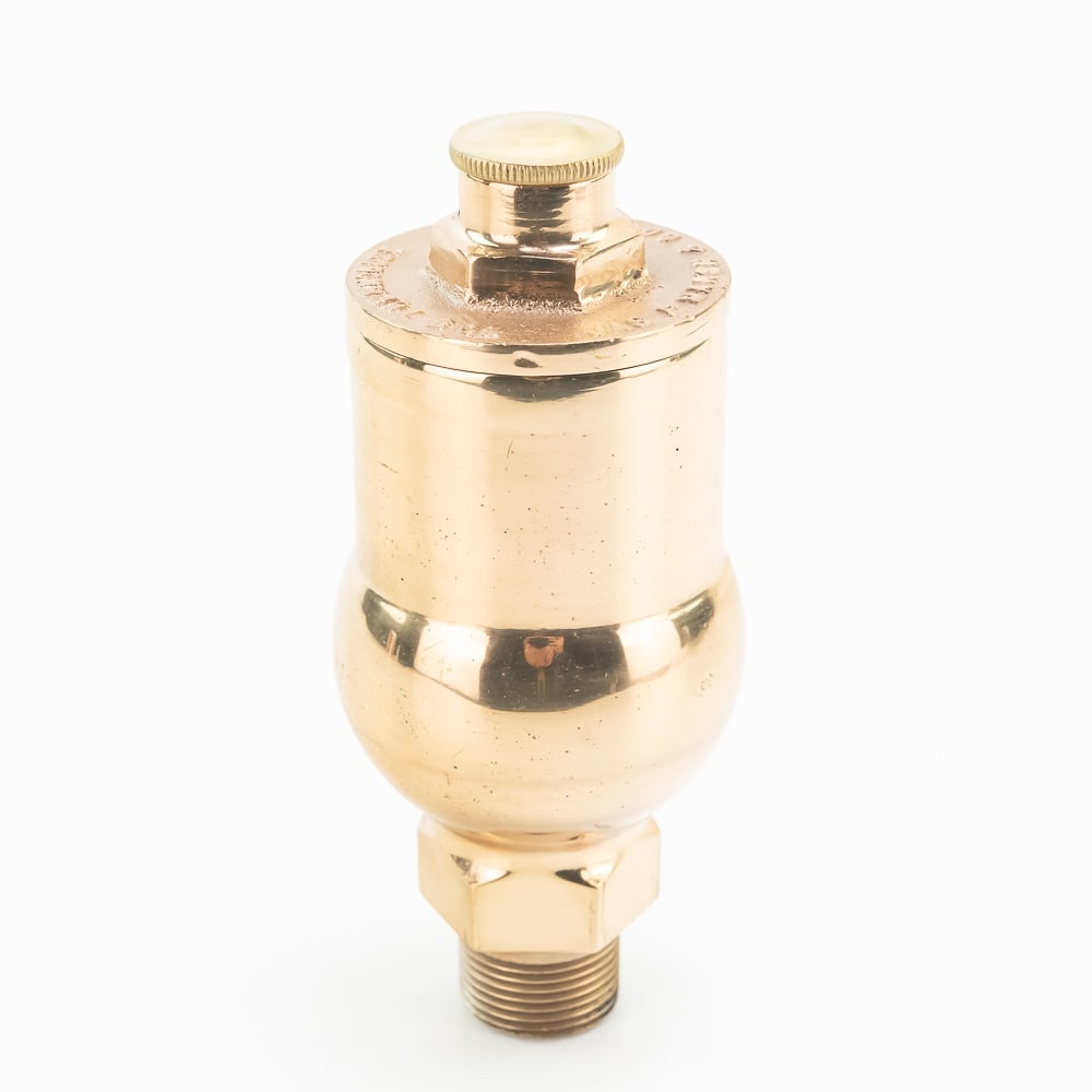 Jas P Marsh & Co No. 5 Brass Thermodisk: Antique Jas. P. Marsh & Co. No.5 thermodisk with an amazing aged brass body. It is approximately 6" inches tall and is about 3" inches wide. In very good condition with minor scuffs and marks noted. T