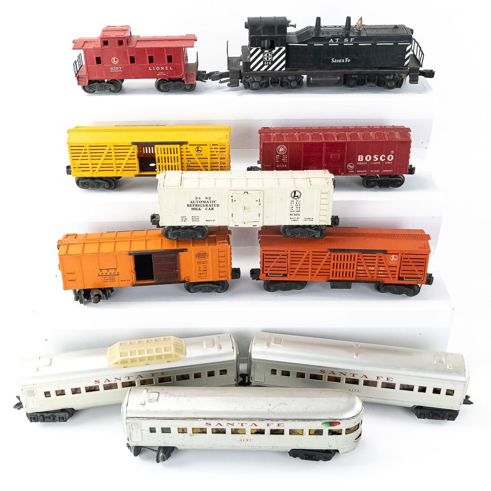 Lionel No 616 Sante Fe Diesel Switcher No. 3152 ++ (1 of 12)