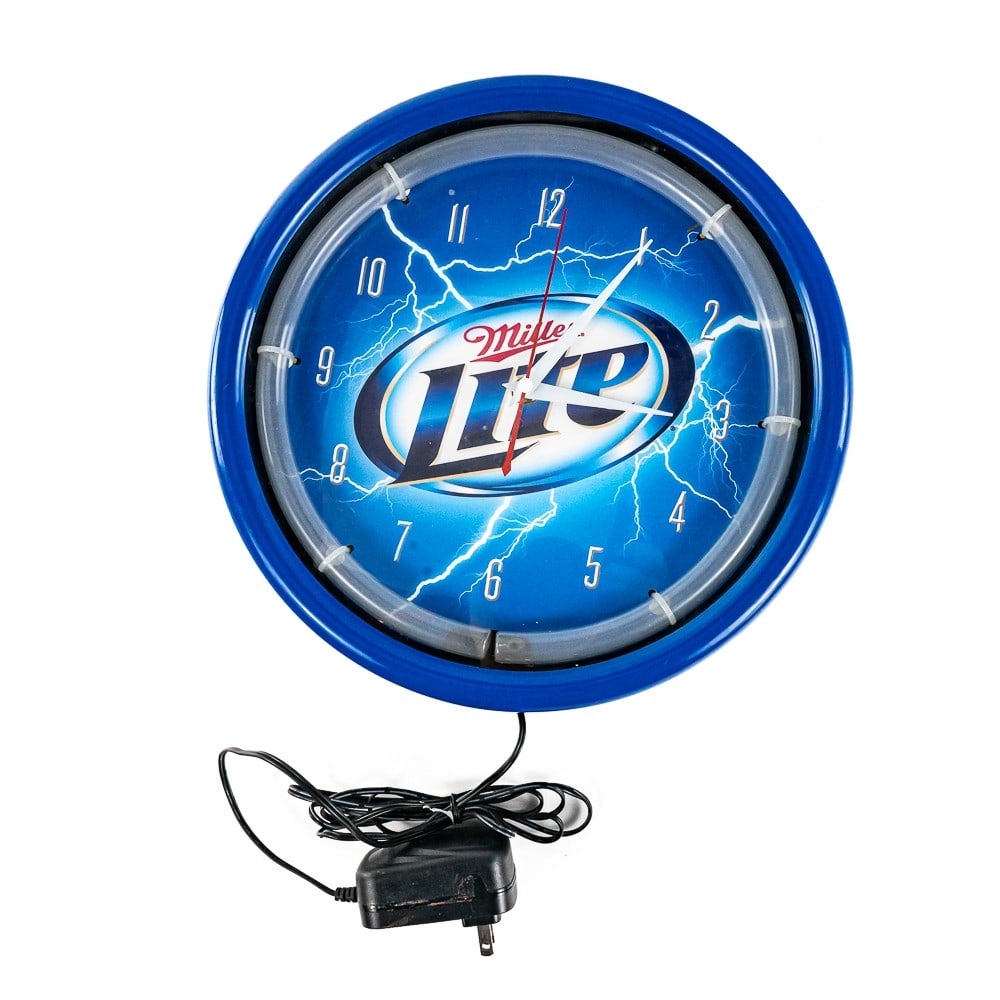 Miller Beer Light Up Clock