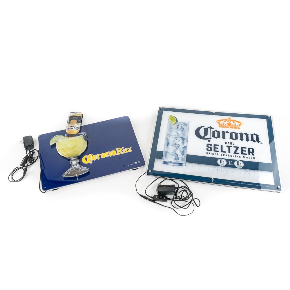 (2) Corona Branded LED Bar Signs (1 of 11)