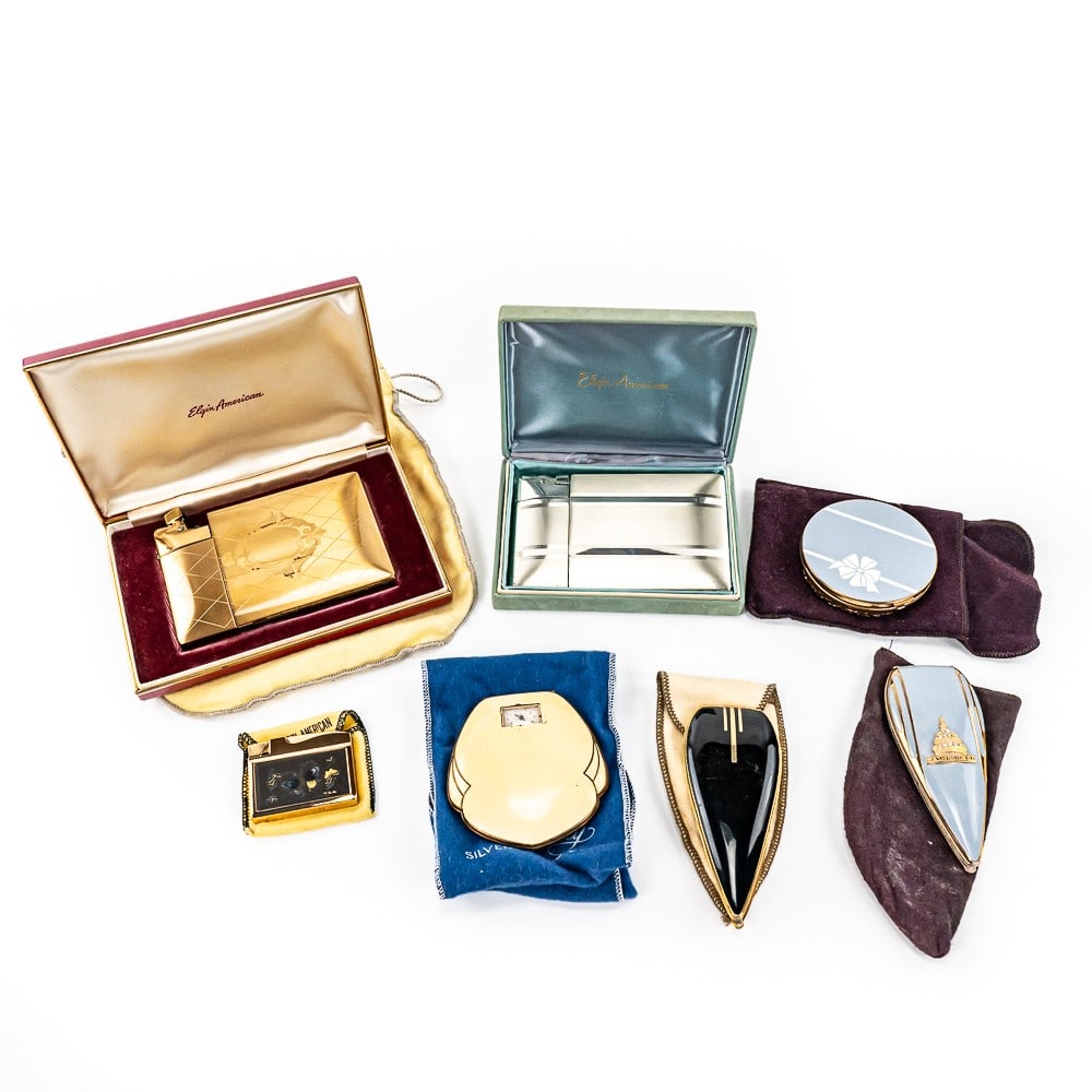 Elgin American Cigarette Case/Lighters, Compacts (1 of 15)