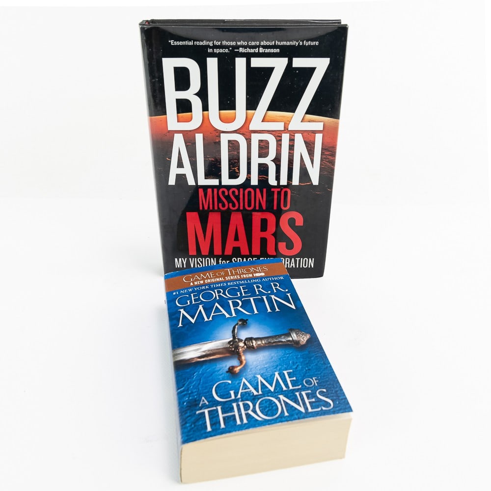 Game of Thrones & Mission to Mars Autographed Book (1 of 17)