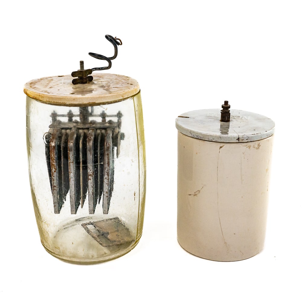 2 Vintage Edison Jar Batteries (1 of 9)