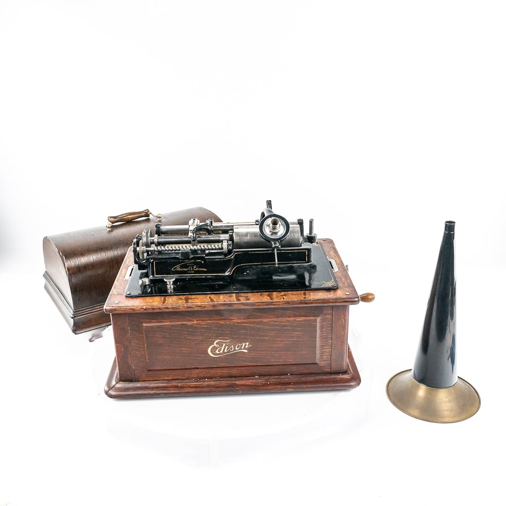 Edison Triumph Cyl Phono with Repeater (1 of 19)