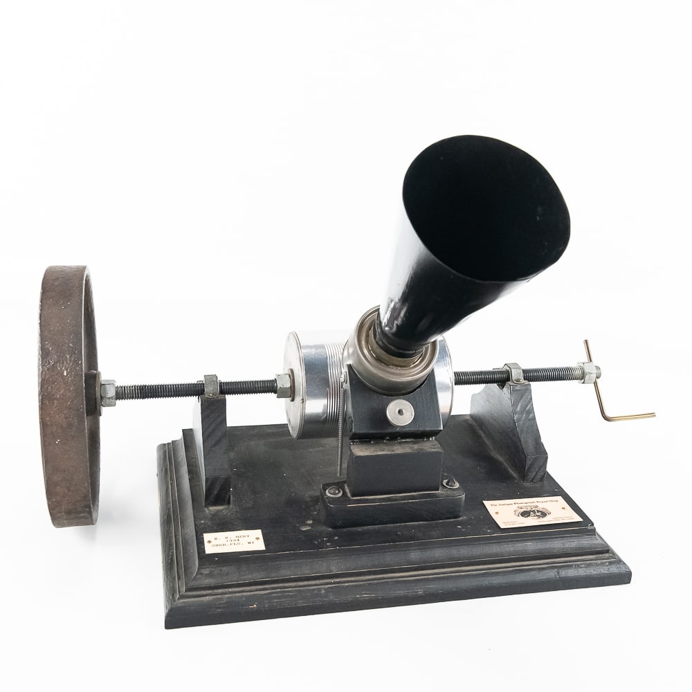 Reproduction "Tinfoil  Phonograph (1 of 12)