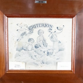 15-1/2" Criterion Disc Music Box with Base