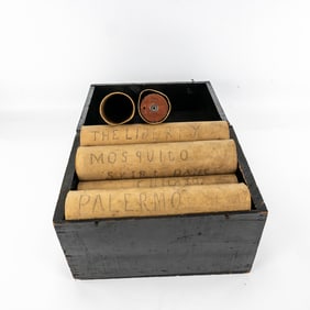 Large Lot of 11 13-1/4" Grand Roller Organ Cobs