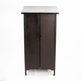 Mahogany Record Cabinet