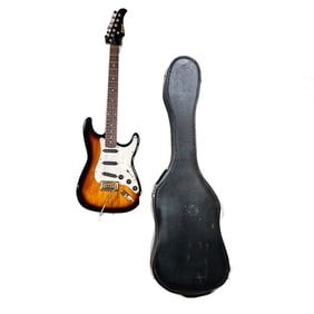 Vintage Kimaxe Stratocaster Electric Guitar w/Case