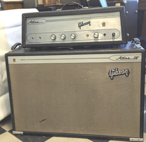 1960s Gibson Atlas IV Amplifier Head and Amp