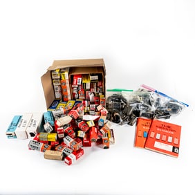 Large Lot of New and Used Amp Tubes