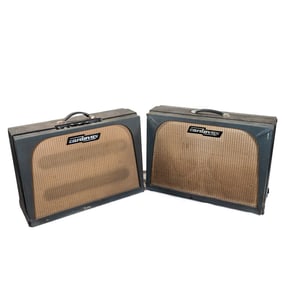 2 Cordovox 1960's Accordion Tube Amplifiers