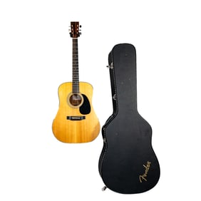 Yamaki YW-15 Acoustic Guitar w/Fender Case