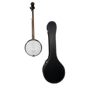 Harmony 5 String Banjo with Case