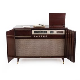 1957-58 Silvertone Custom Medalist Console Stereo