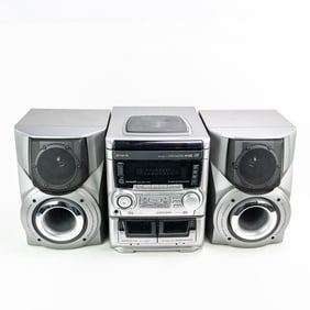 Aiwa CX-NA555 Stereo With Powered SubWoofers