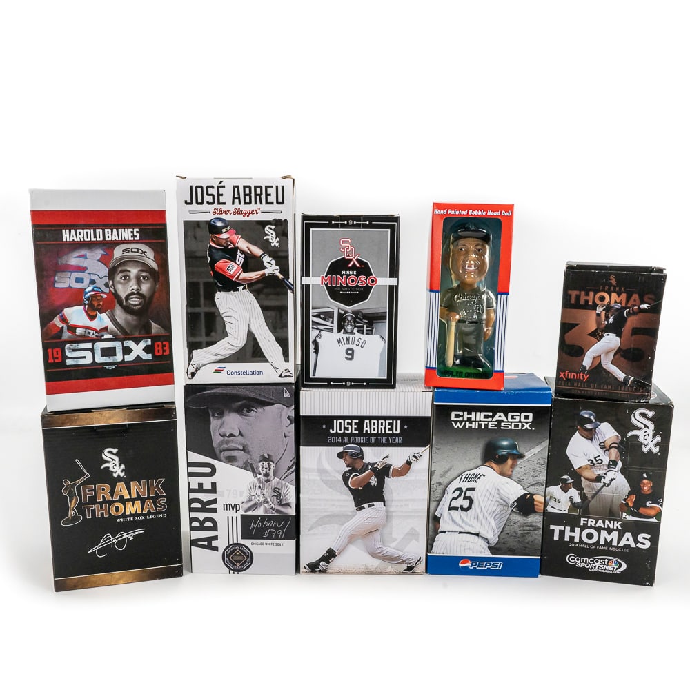 Frank Thomas Thome Baines Abreu Bobble Heads (1 of 11)