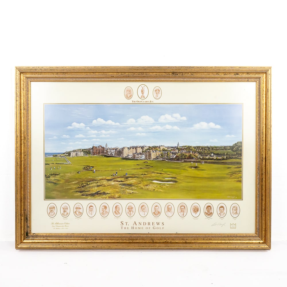 St. Andrews The Home of Golf Lim. Ed. Framed Litho (1 of 11)