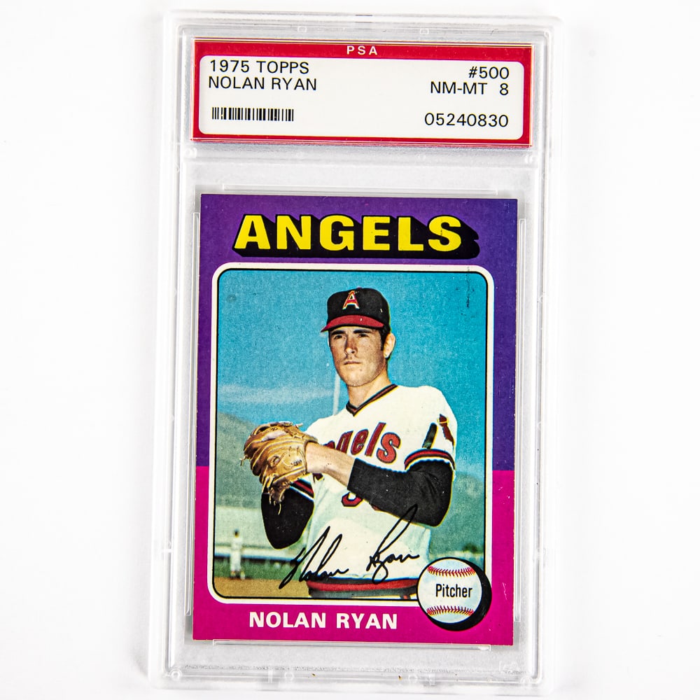 1974 Topps NOLAN RYAN PSA 8 NM-MT Vintage #20 California