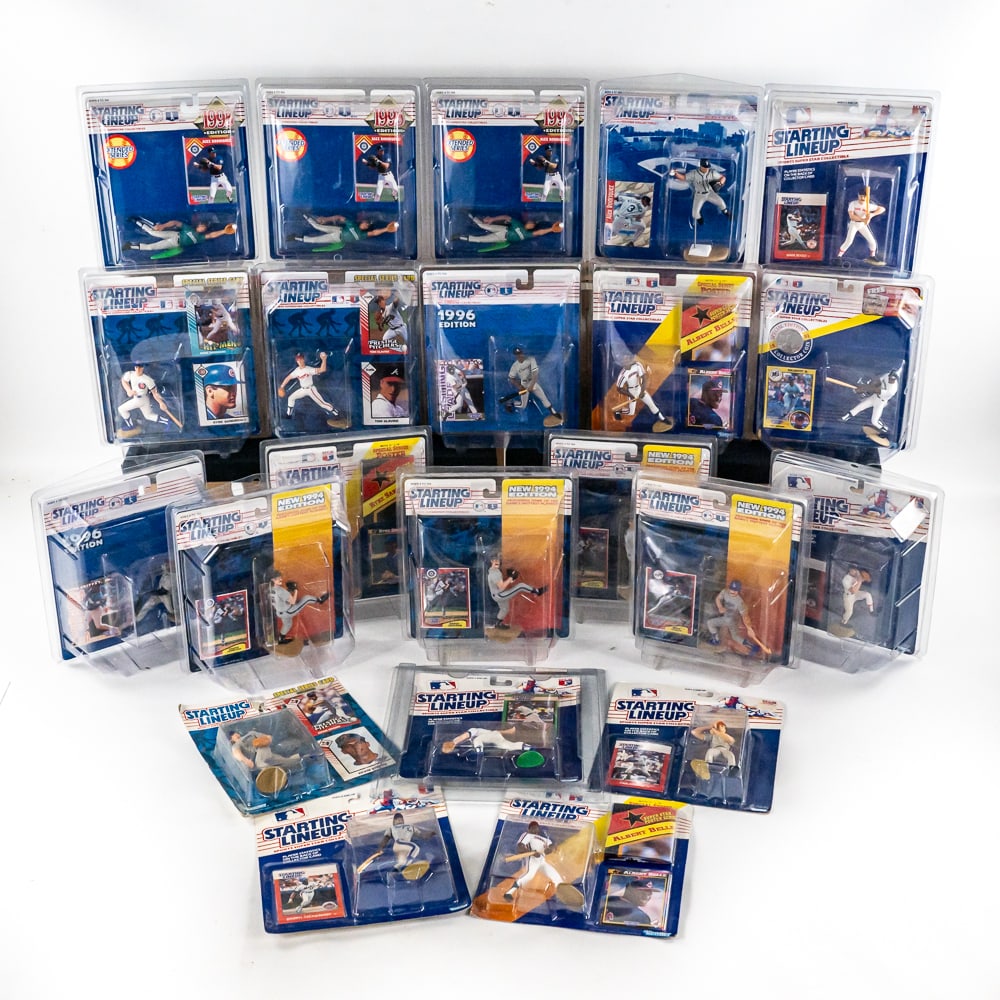 Collection of (22) NIB MLB Starting Lineup Figures (1 of 7)