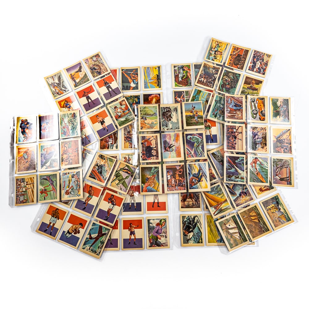 1956 Gum Products Adventure Trading Card Set (1 of 7)