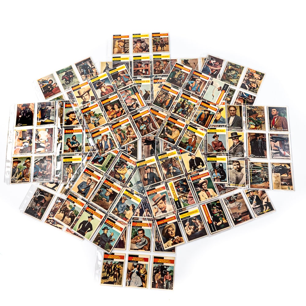 1958 Gunsmoke & Zoro Complete Card Sets (1 of 11)