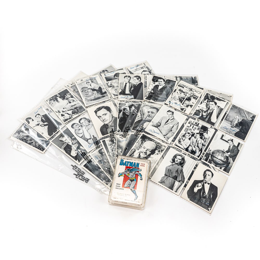1965 Man From Uncle & 1966 Whitman Batman Card Set (1 of 5)
