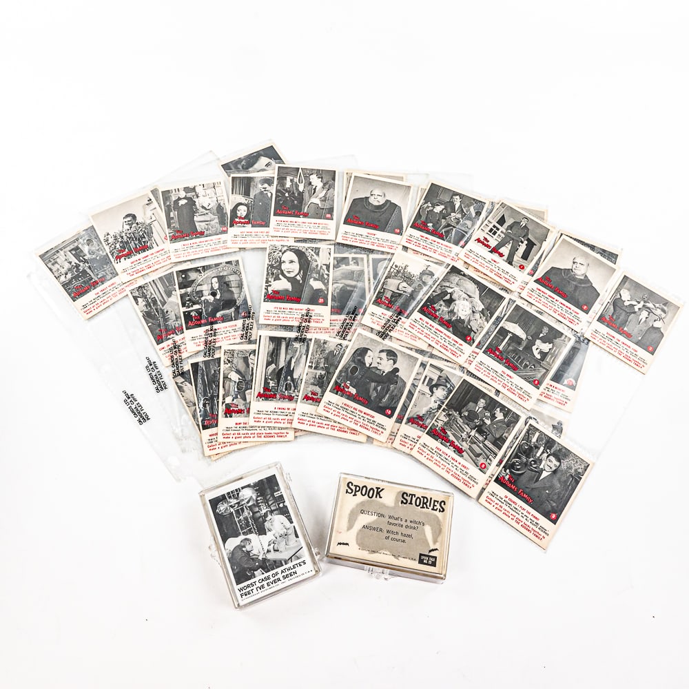 '64 Adams Family & '61 Spook Stories Trading Cards (1 of 9)