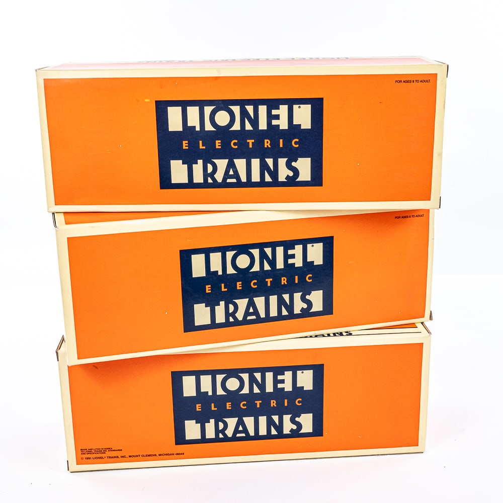 NIB Lionel Shell Pennsylvania & NY Caboose Boxcars (1 of 4)