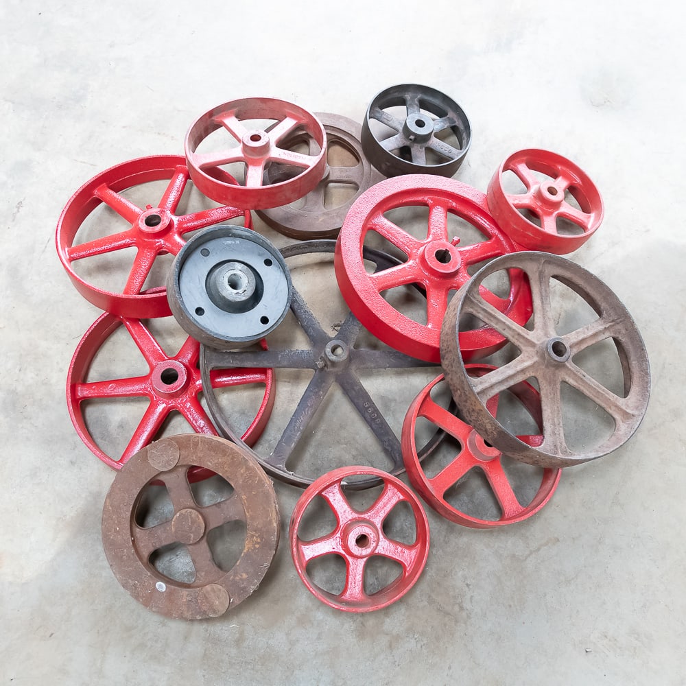 Hit N Miss engine Cart Wheel Lot (1 of 4)