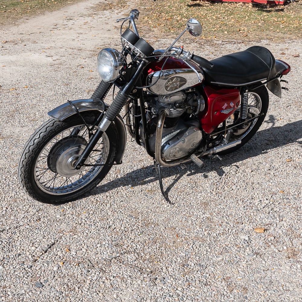 1970 BSA  A65 Lightning Motorcycle (1 of 16)