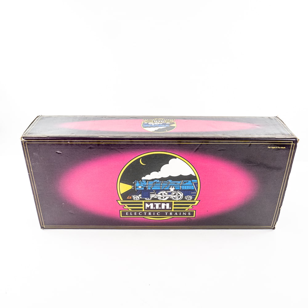 MTH Berkshire Steam Locomotive Tender 20-3032-1: Eye catching MTH NKP 2-8-4 Berkshire steam engine with tender set; # 20-3032-1. Excellent overall condition, still showcased inside original open packaging. Box shows some age, Perfect addition to you
