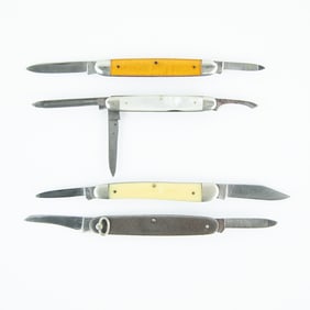 4 Vintage Henckels Pocket/Pen Knives
